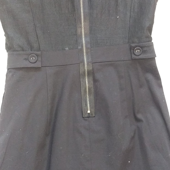 Armani Exchange Black Criss-Cross Mini Dress - Picture 10 of 13